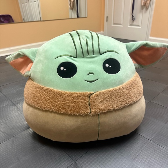 Squishmallows Other - Star Wars Baby Yoda Squishmallow Grogu Mandalorian XL 20” Inch Toy Plush Pillow